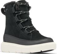 SOREL Kids' Explorer III Faux Fur Waterproof Boot