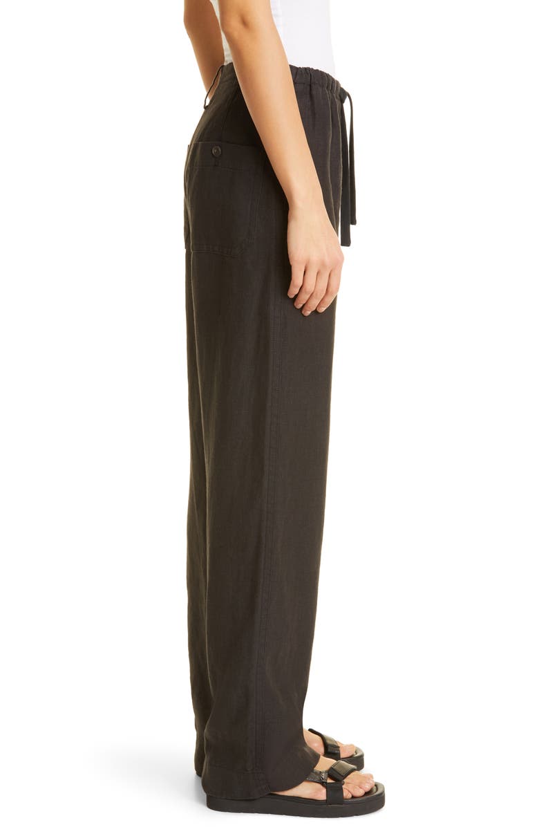 Vince Tie Front Pull-On Pants, Alternate, color,