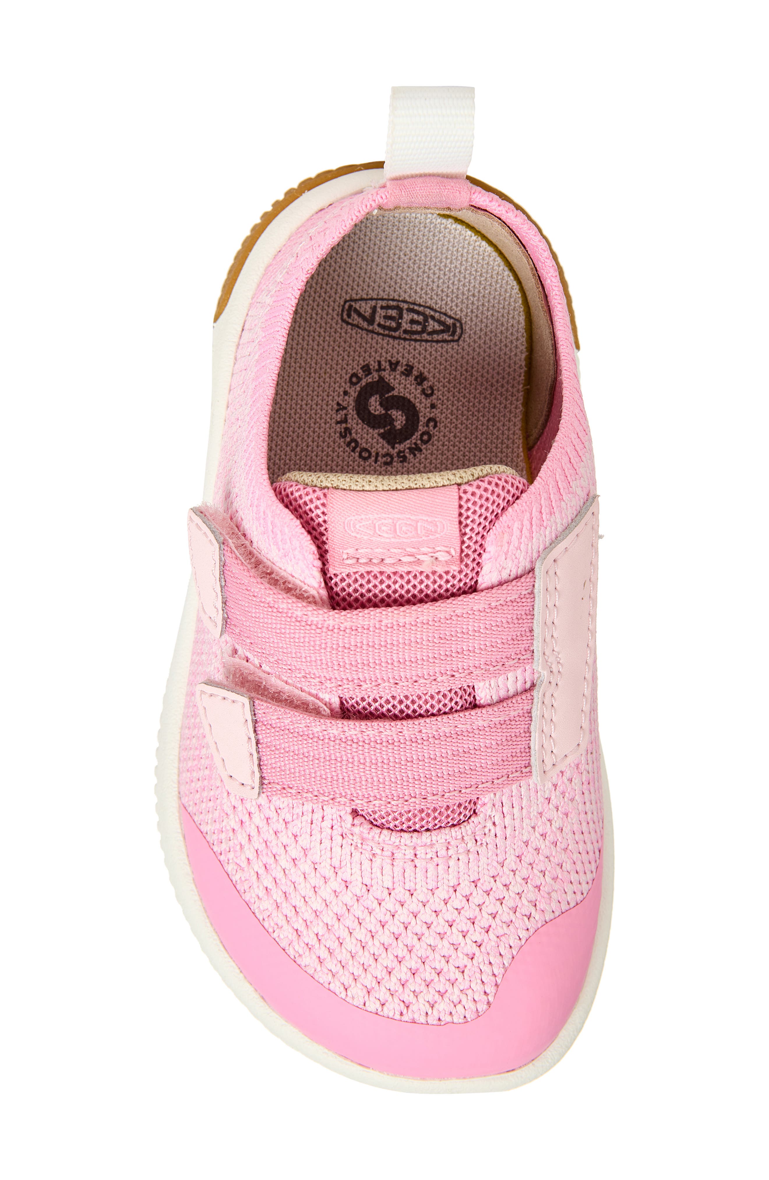 Kids' KNX Knit Double Strap Sneaker, Alternate, color, ORCHID SMOKE/ PALE LILAC