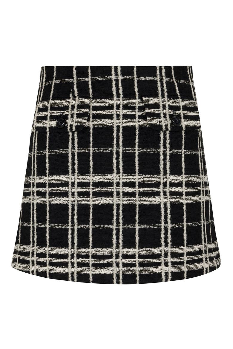 Camila Skirt, Alternate, color, BLACK WHITE