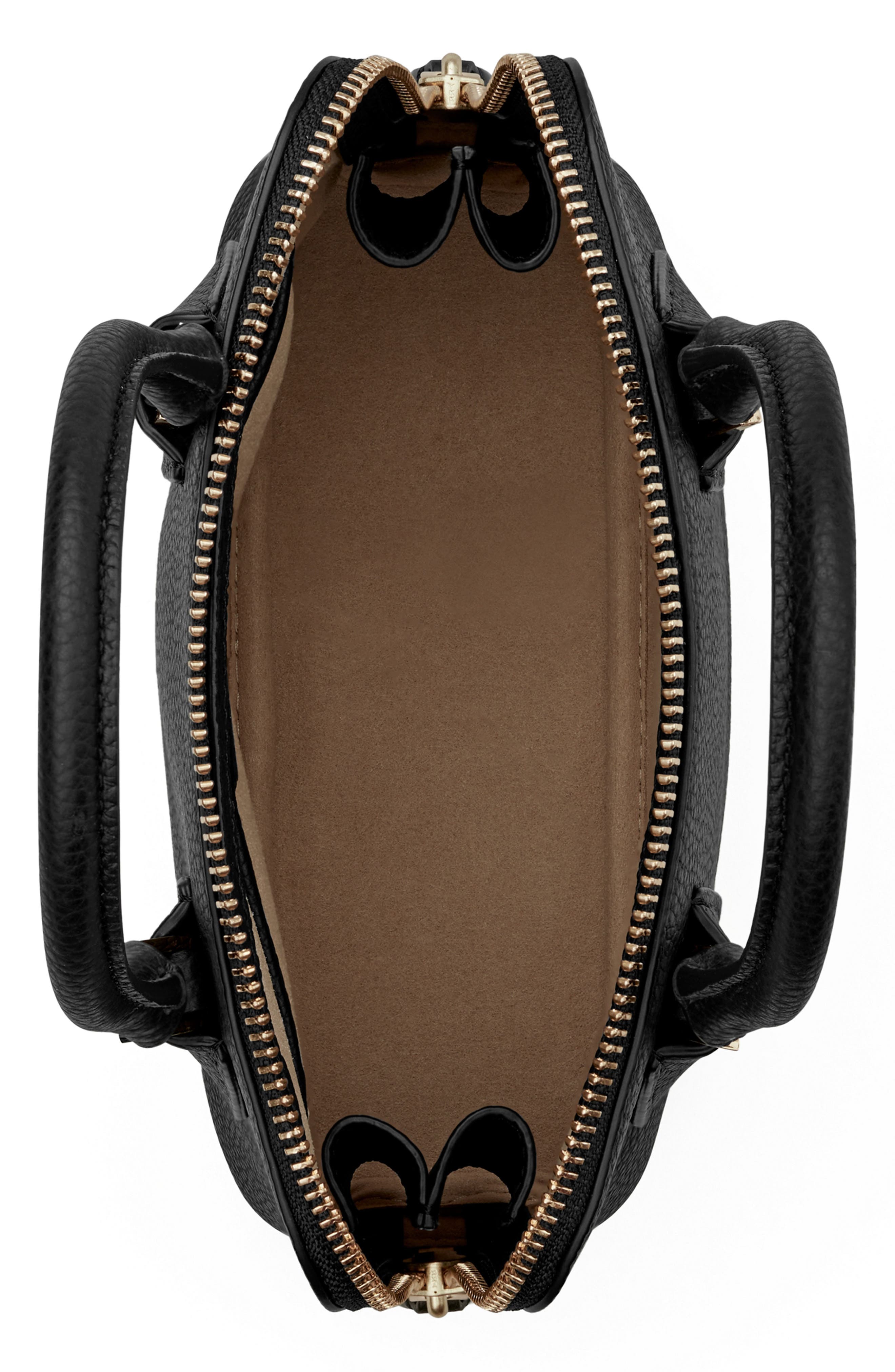 Tory Burch Mini Leather Swing Crossbody Bag, Alternate, color, 