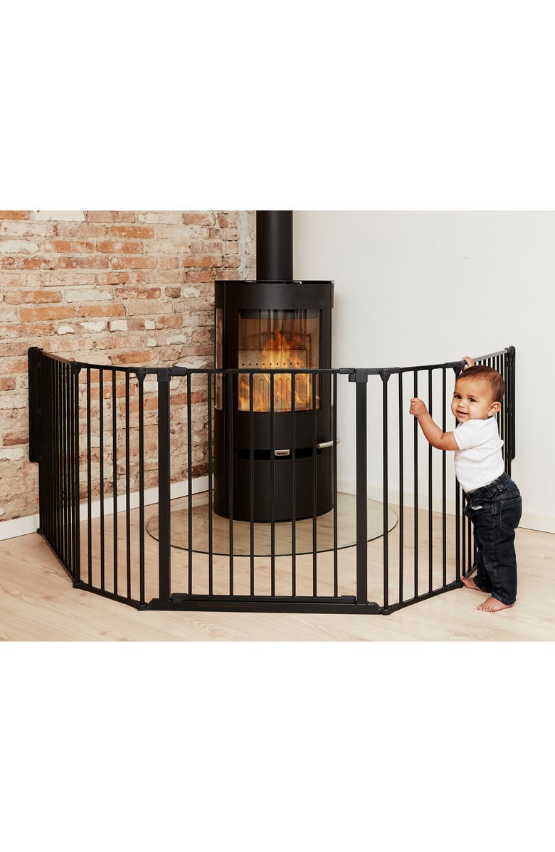 BabyDan Flex XL Metal Hearth Gate, Alternate, color, 