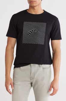 T.R. PREMIUM 3D Abstract Stretch Cotton Graphic T-Shirt