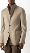 ZEGNA Oasi Il Conte Regular Fit Cashmere Chore Jacket