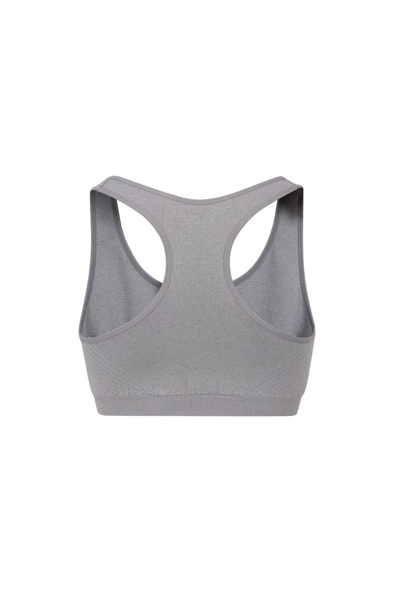 Anti-Chafe Seamless Sports Bra, Alternate, color, Gray