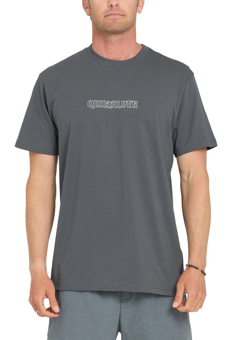 Serpents Short Sleeve Graphic T-Shirt, Main, color, IRON GATE