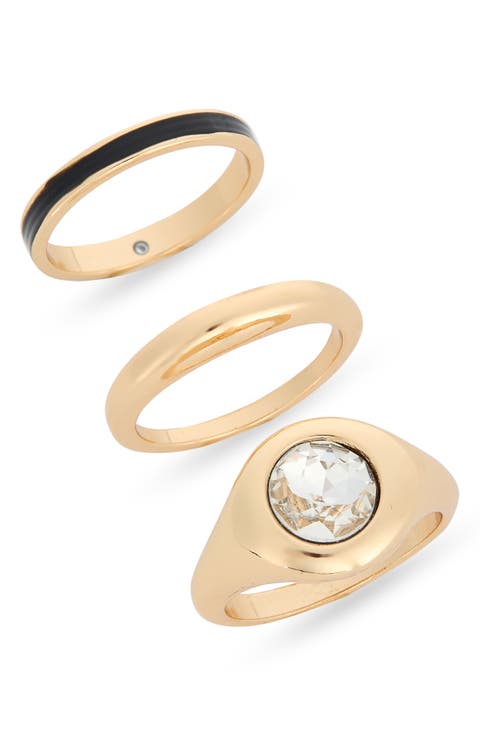 Set of 3 Organic Stacking Rings