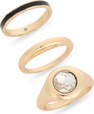 Leith Set of 3 Organic Stacking Rings