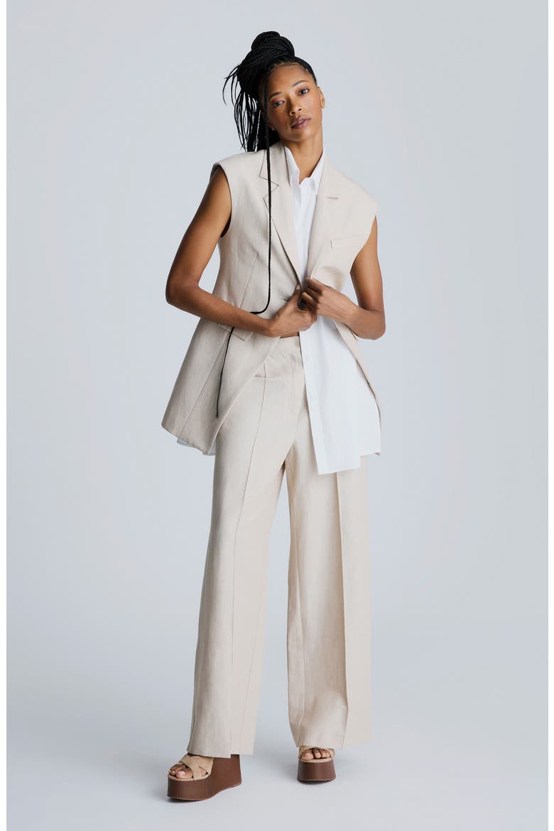 Layered Vest with Detachable Shirt Inset, Alternate, color, LT BRONZE MULTI