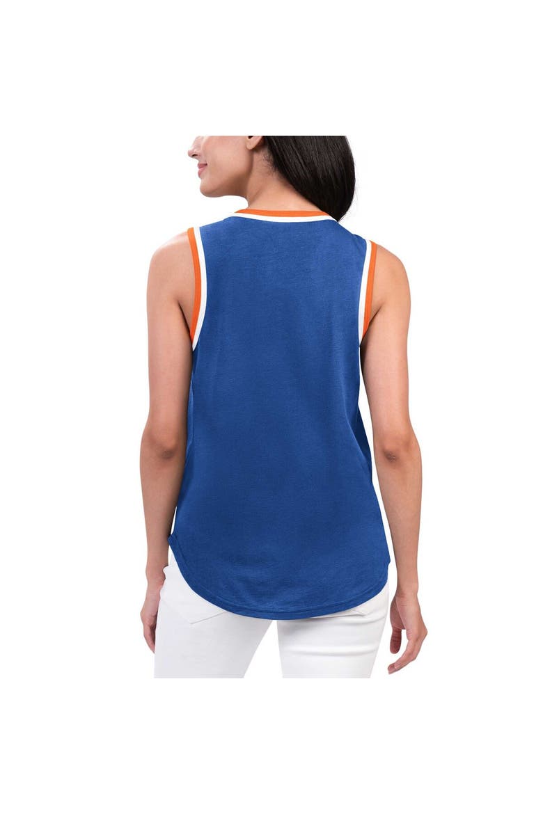 Women's G-III 4Her by Carl Banks Royal New York Islanders Strategy Tank Top, Alternate, color, Royal