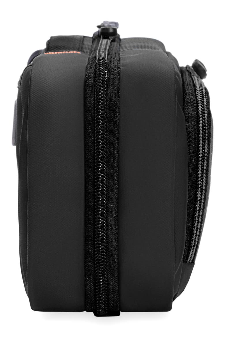 ZDX Hanging Toiletry Bag, Alternate, color, BLACK