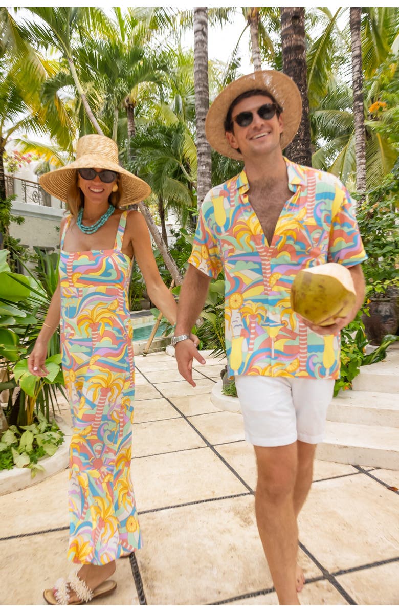 Kenny Flowers The Paradiso - Escape Dress, Alternate, color, Yellow