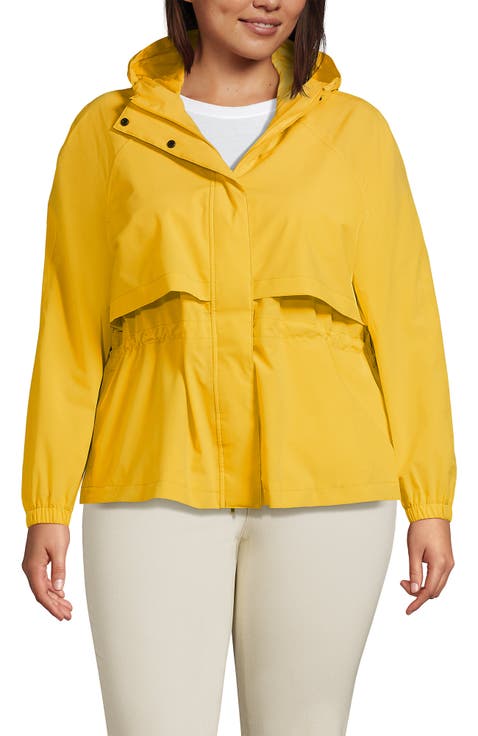 Plus Size Squall Packable Rain Jacket