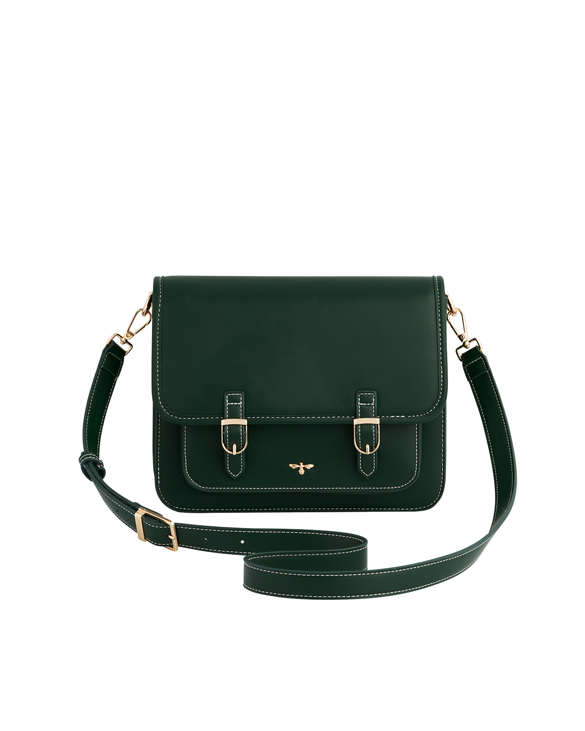 Fable England Into the Woods Green Satchel, Main, color, 