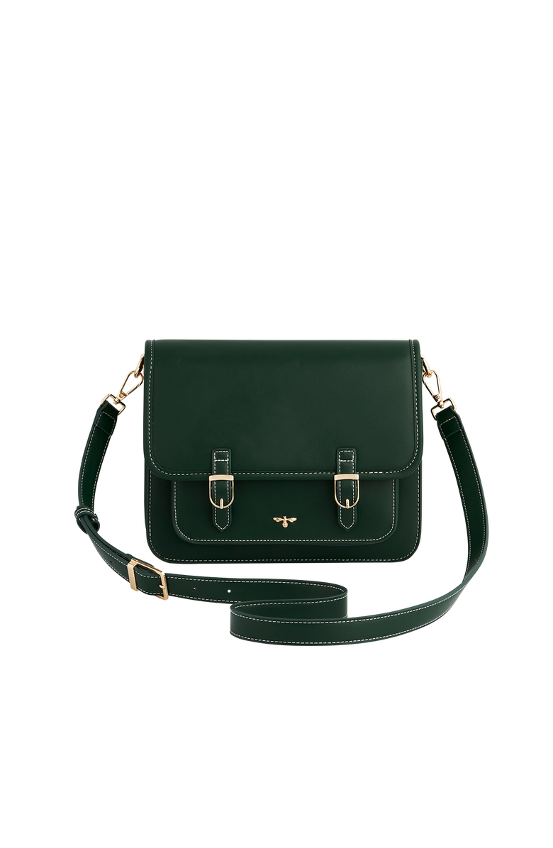 Fable England Into the Woods Green Satchel, Main, color,