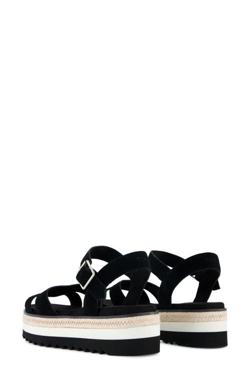Toms Kai Espadrille Flatform Sandal