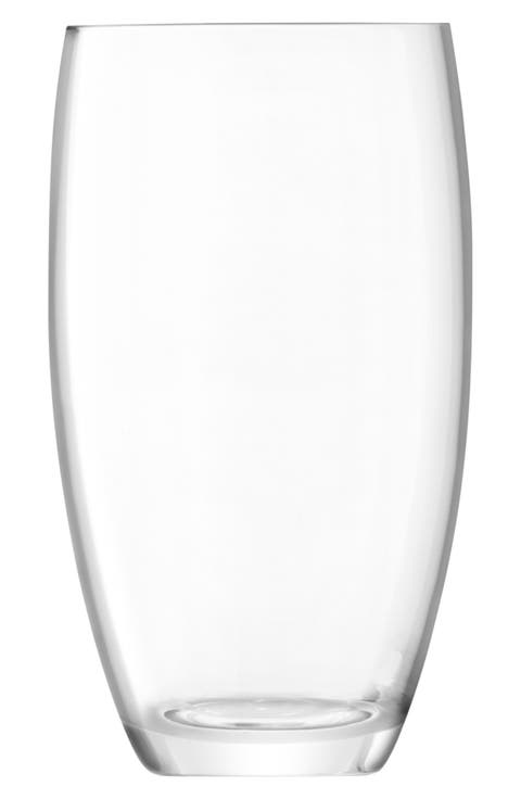 Flower Barrel Bouquet Glass Vase