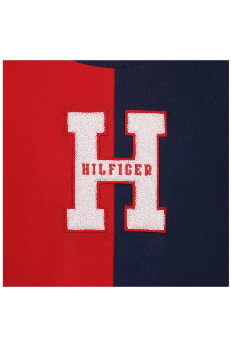Kids' Split Logo T-Shirt, Alternate, color, TOMMY RED