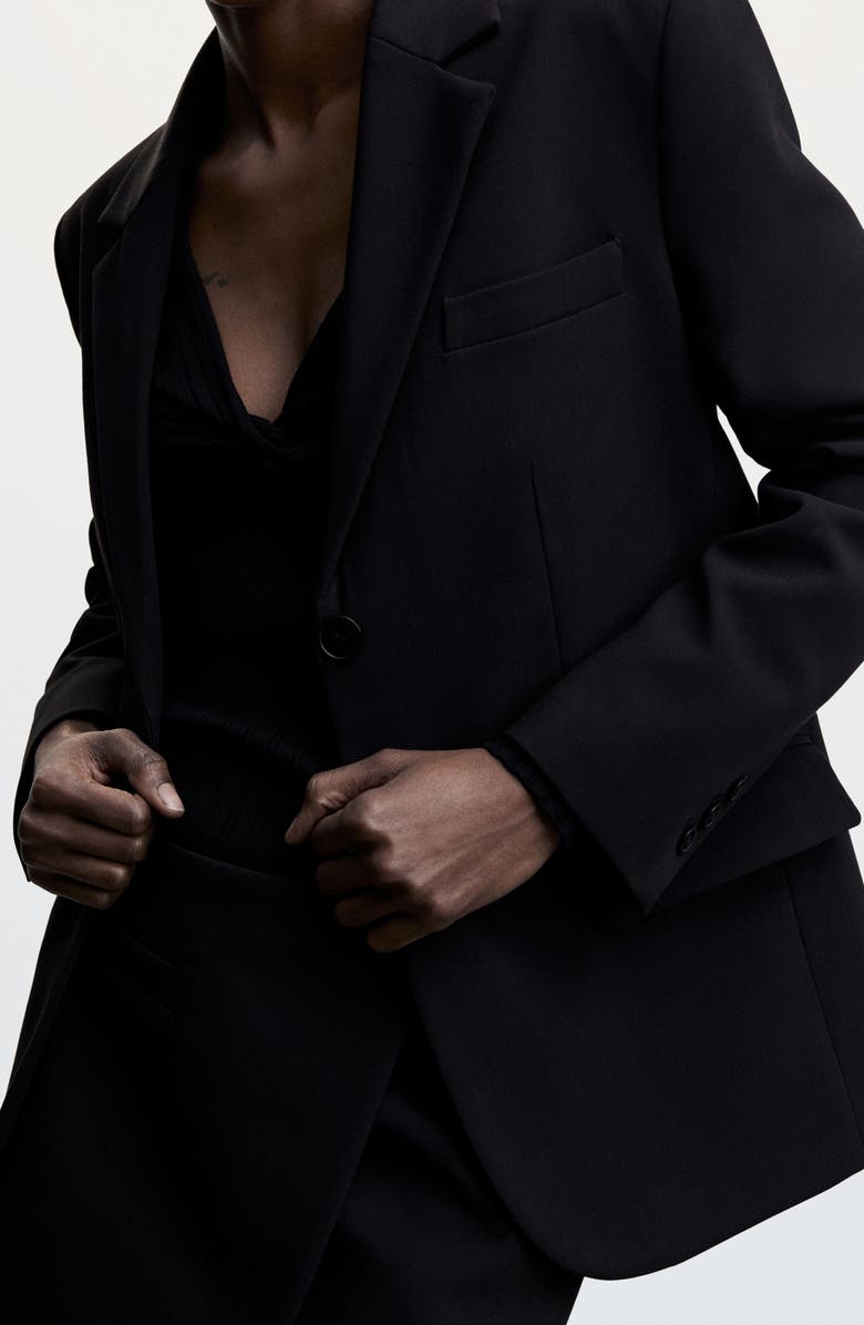 MANGO Notched Lapel Suit Blazer, Alternate, color,