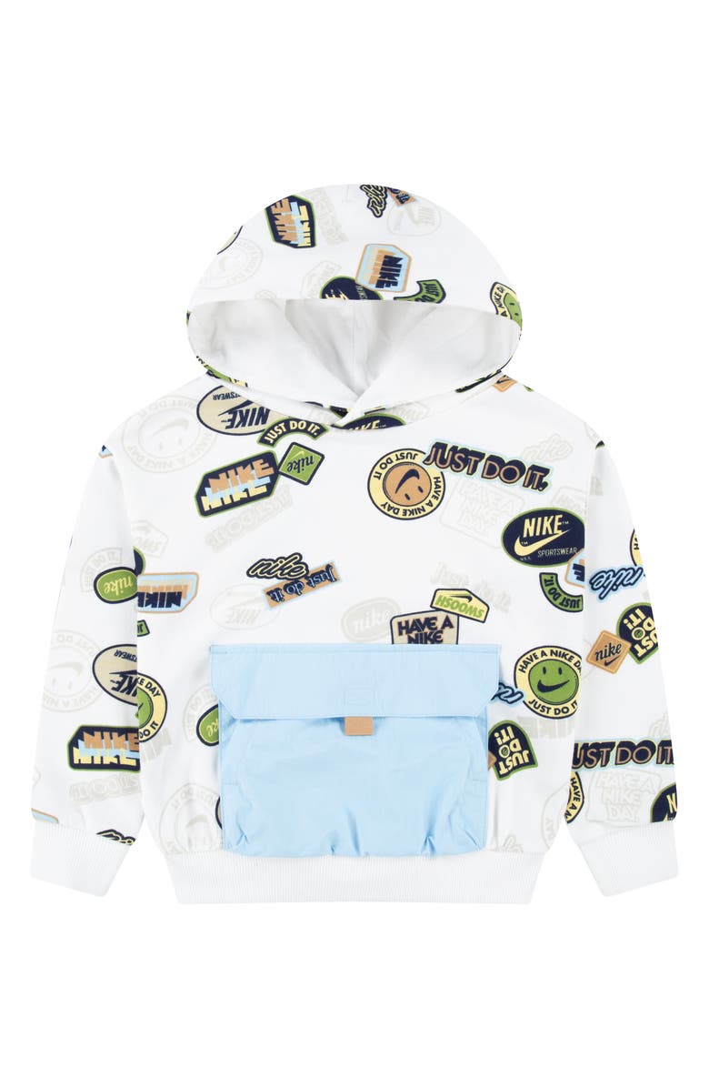 Nike Kids' Sportswear Soa French Terry Hoodie, Main, color, 