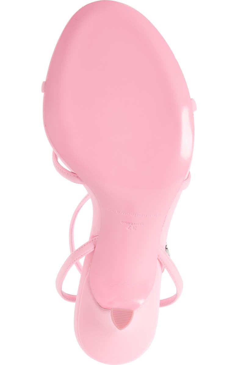 Alexander Wang Dahlia Rhinestone Logo Sandal, Alternate, color,