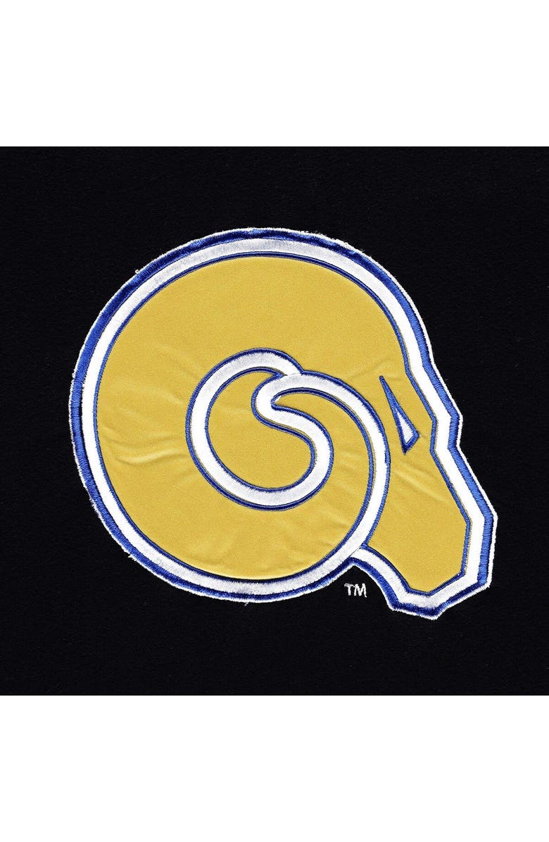 FISLL Men's FISLL Black Albany State Golden Rams Applique T-Shirt, Alternate, color, Black