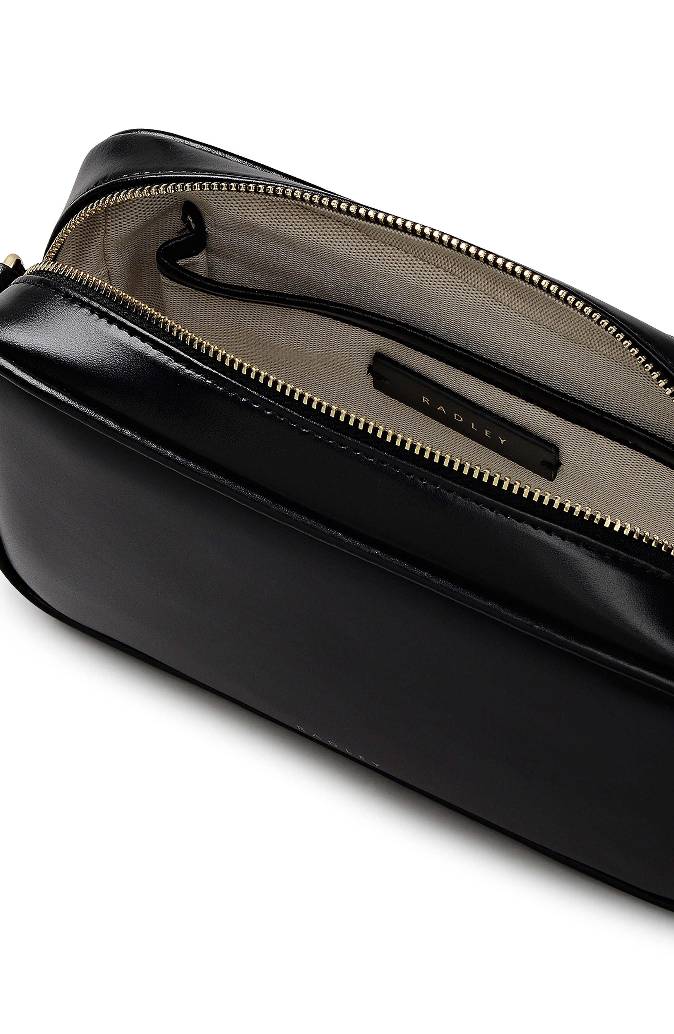 Radley Small Hadley Lane Crossbody Bag, Alternate, color, Black