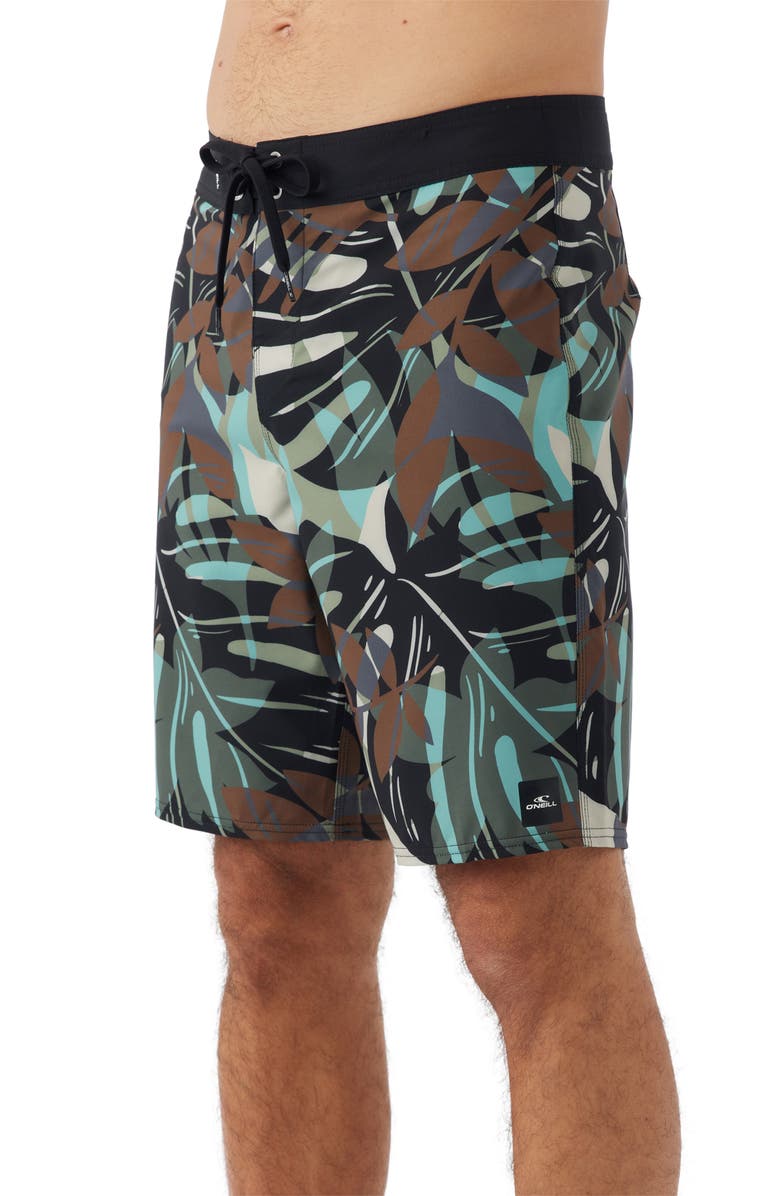 O'Neill Hyperfreak Mysto Board Shorts, Alternate, color, Medium Brown