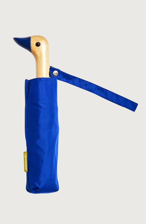 Original Duckhead Eco-friendly Compact Duck Umbrella In Blue