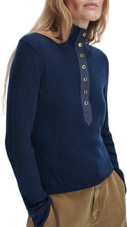 rag & bone Lucy Henley Wool Sweater