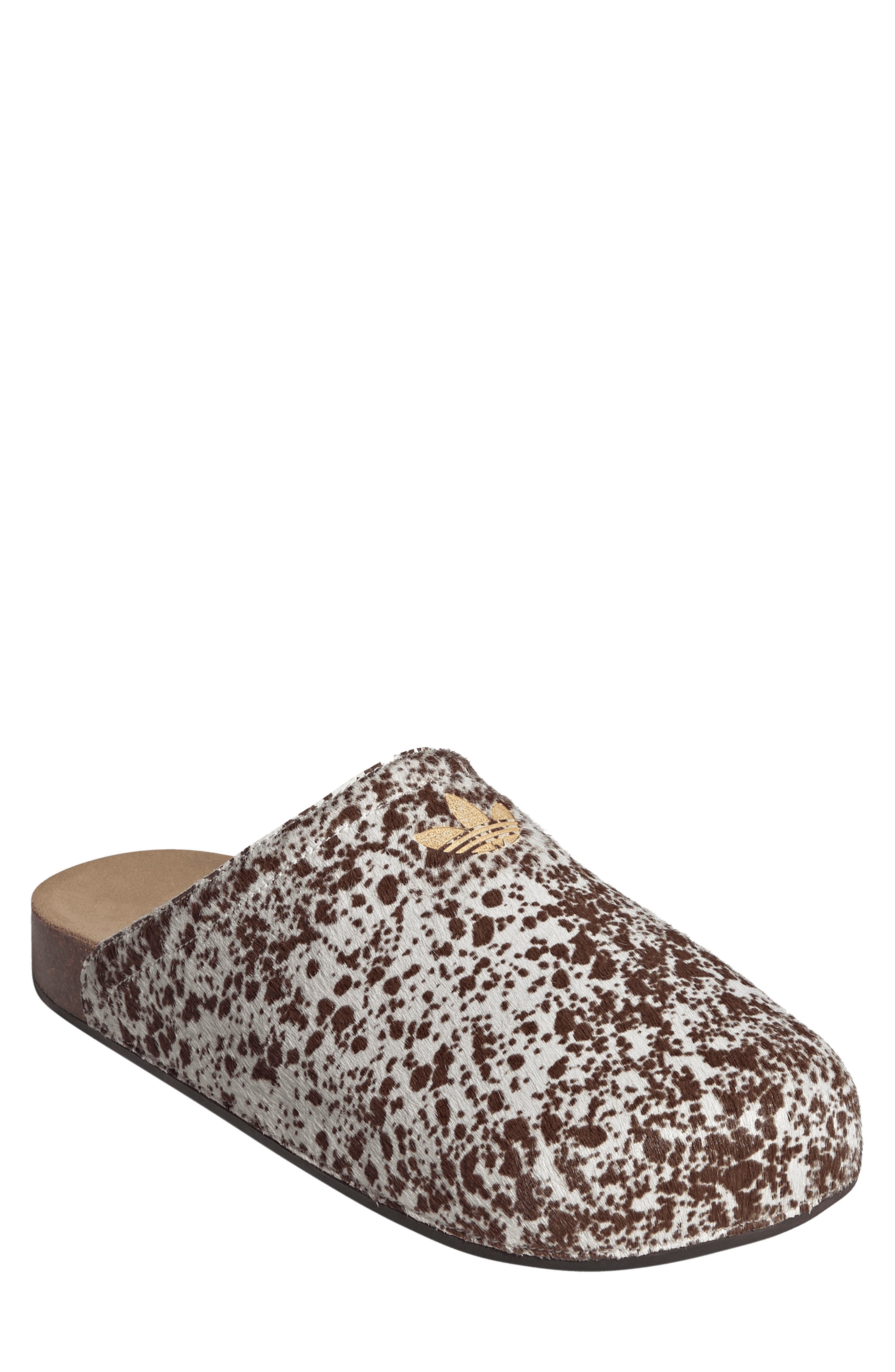 Gender Inclusive Adimule Slide, Main, color, OWHITE/PRE