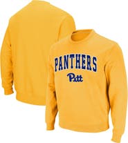 COLOSSEUM Men's Colosseum Gold Pitt Panthers Arch & Logo Sweatshirt