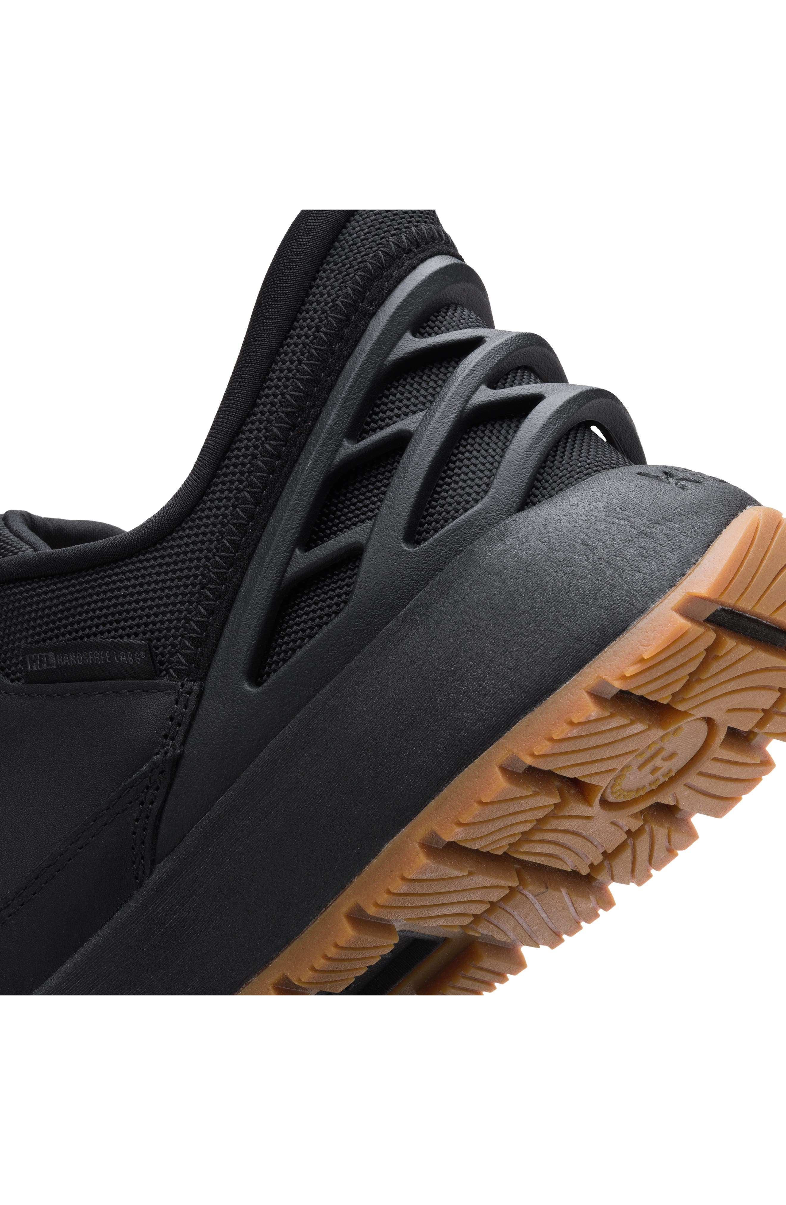 Wasatch Leather Hands-Free Sneaker, Alternate, color, BLACKOUT