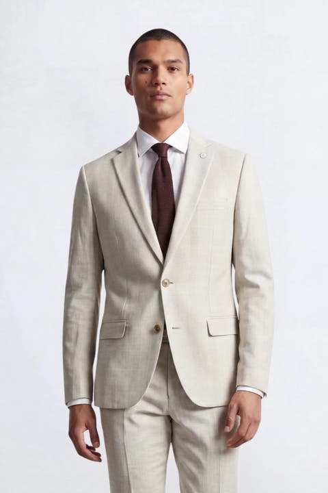 Beckford Slim Fit Check Suit Jacket