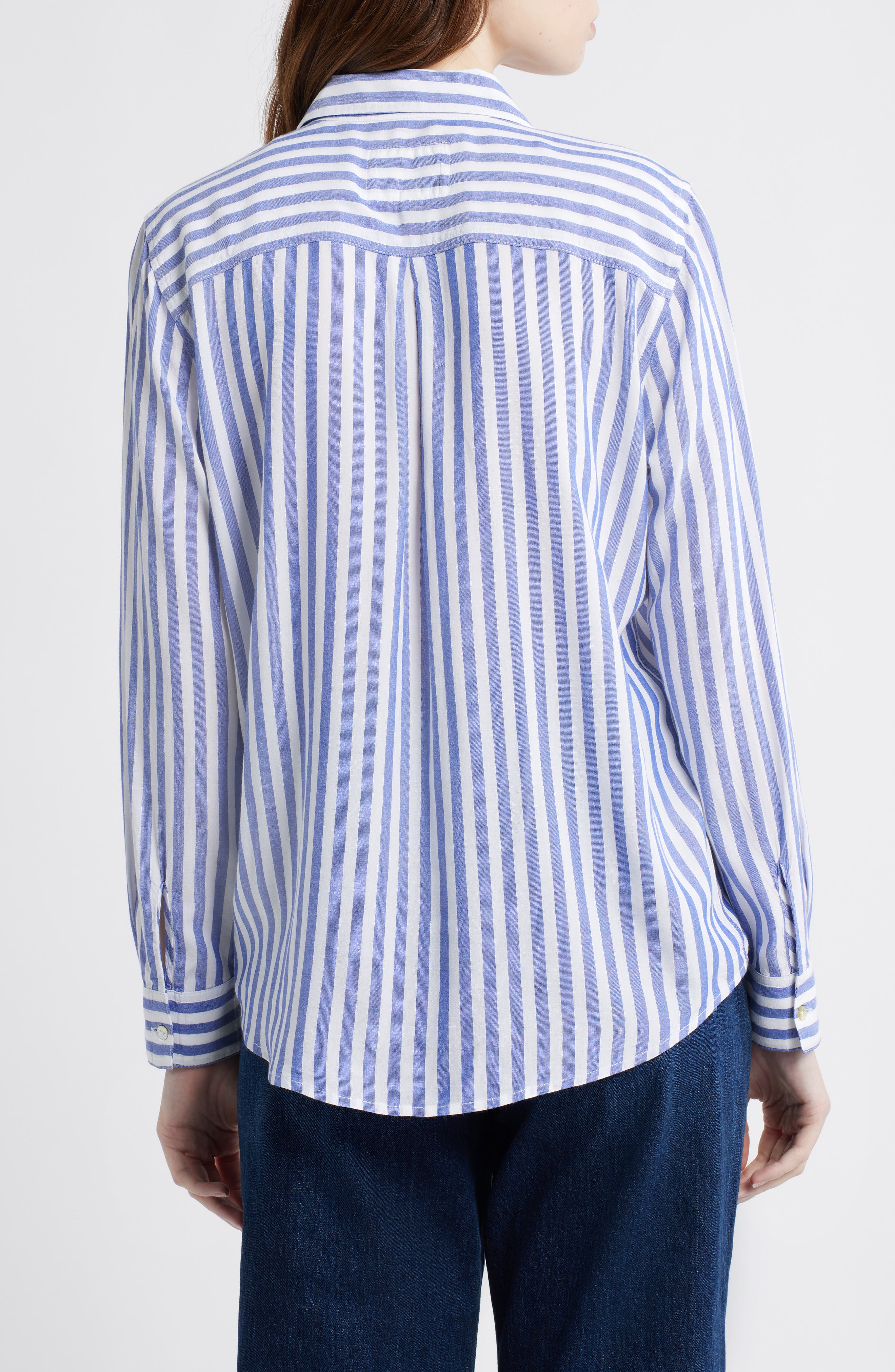 Wren Stripe Button-Up Shirt - image 2