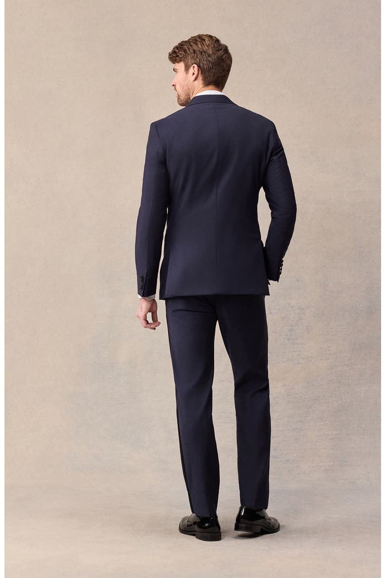 Midnight Blue Tuxedo Jacket, Alternate, color, Midnight Blue