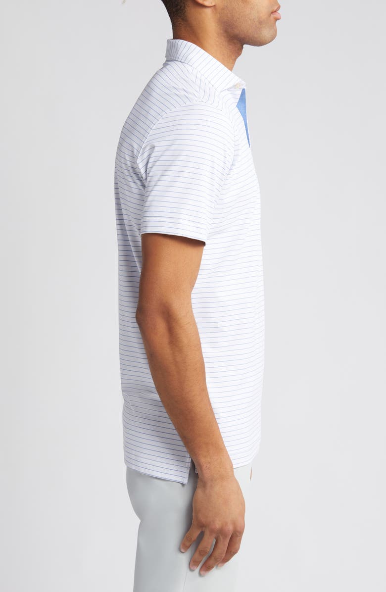 Peter Millar Duet Stripe Performance Golf Polo, Alternate, color, 