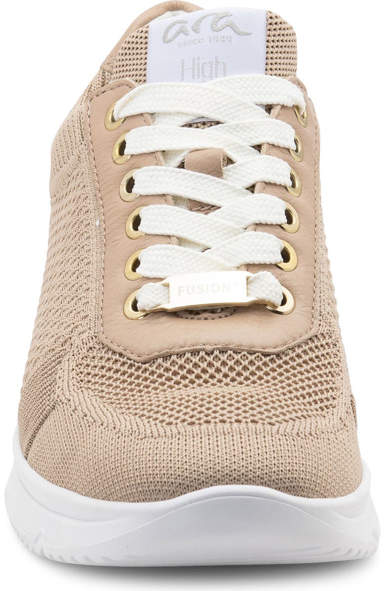 ara Nassau II Knit Wedge Sneaker, Alternate, color,