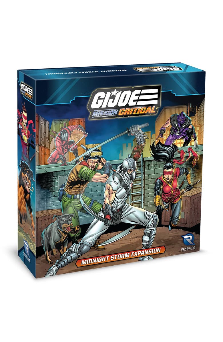 G.I. JOE Mission Critical Midnight Storm Expansion Rpg Miniatures Boardgame, Main, color, Multicolored