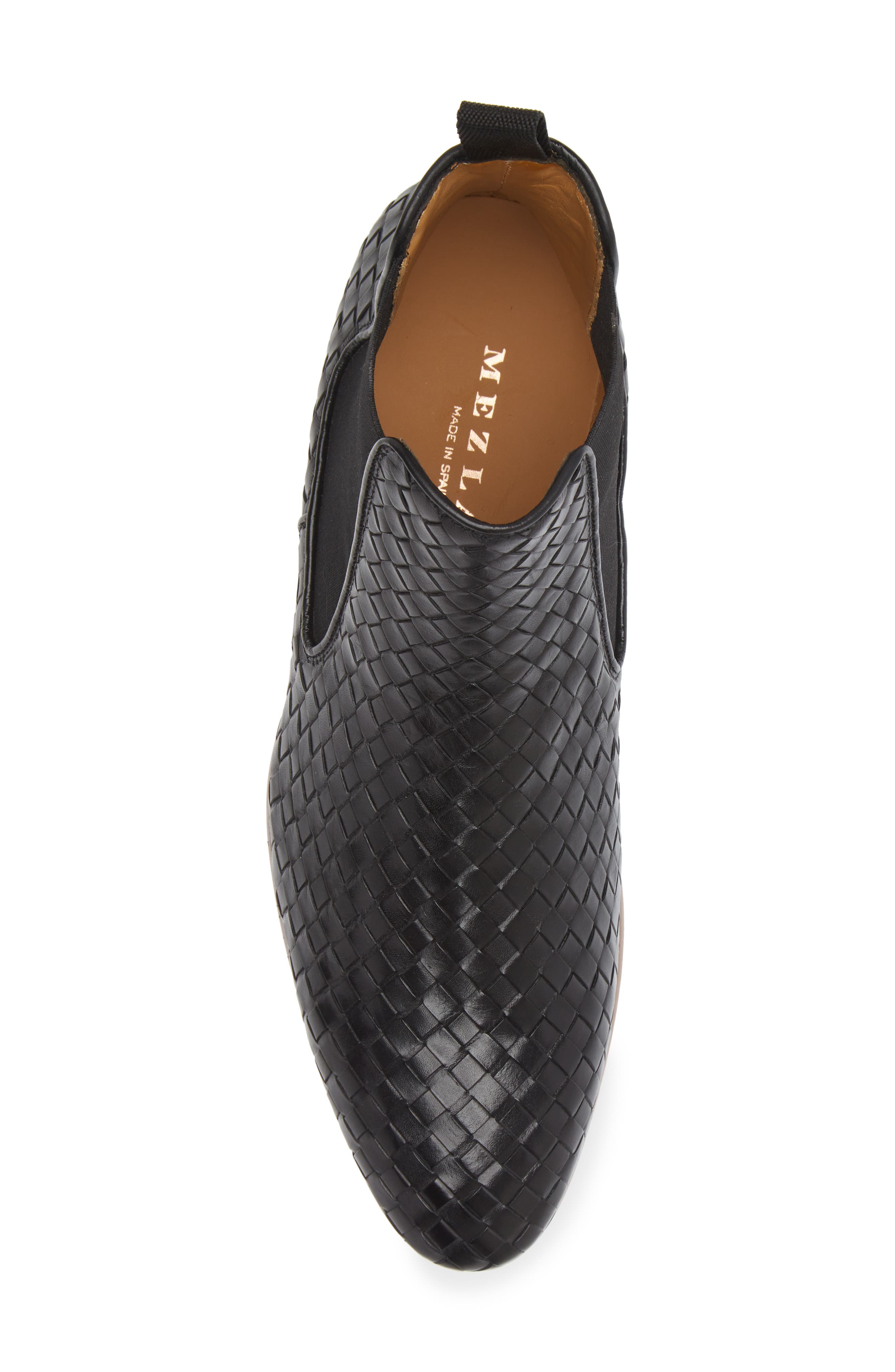 Mezlan La Jolla Woven Chelsea Boot, Alternate, color, 