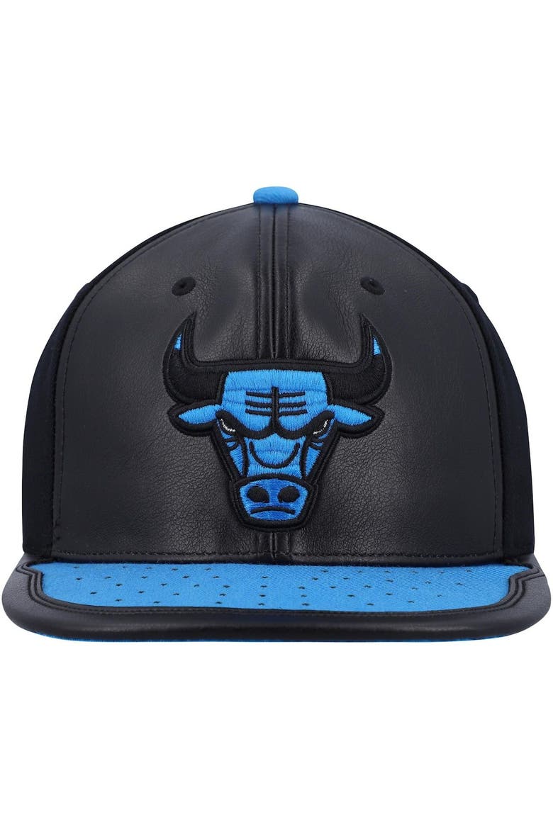 Men's Mitchell & Ness Black/Royal Chicago Bulls Day One Snapback Hat, Alternate, color, Black