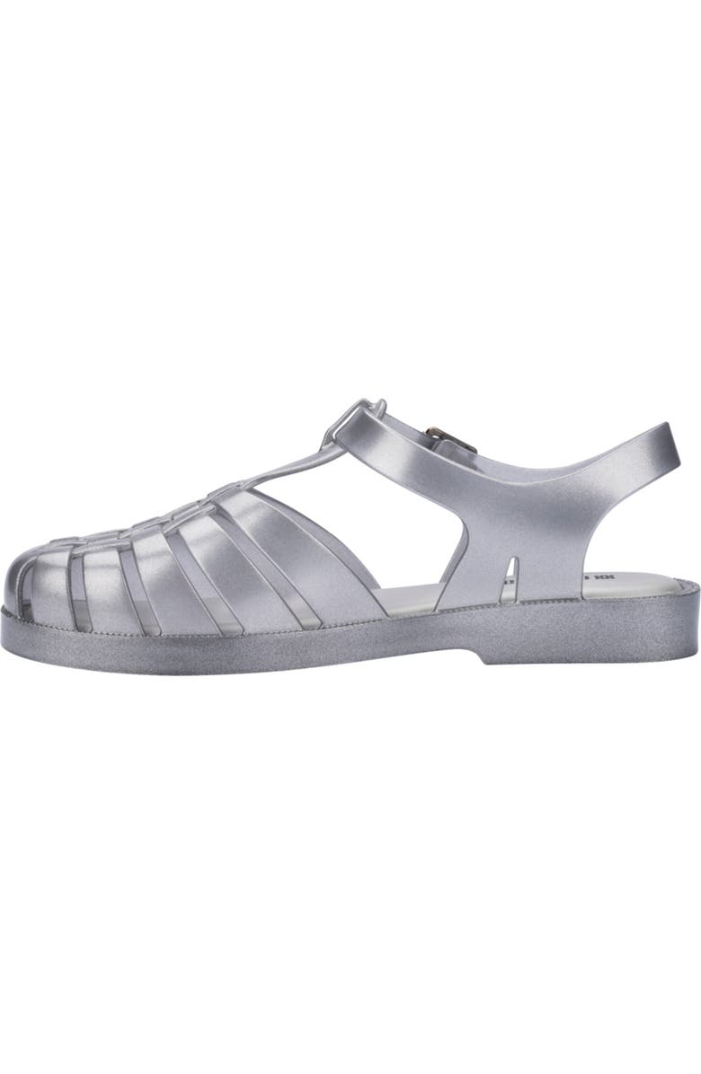 Melissa Possession Magic Fisherman Sandal, Alternate, color, Silver