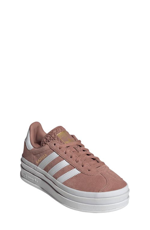 Adidas Originals Adidas Kids' Gazelle Bold Sneaker In Nude