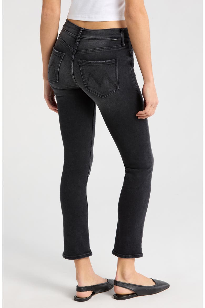 The Dazzler Ankle Straight Leg Jeans, Alternate, color, NOT TODAY SATAN