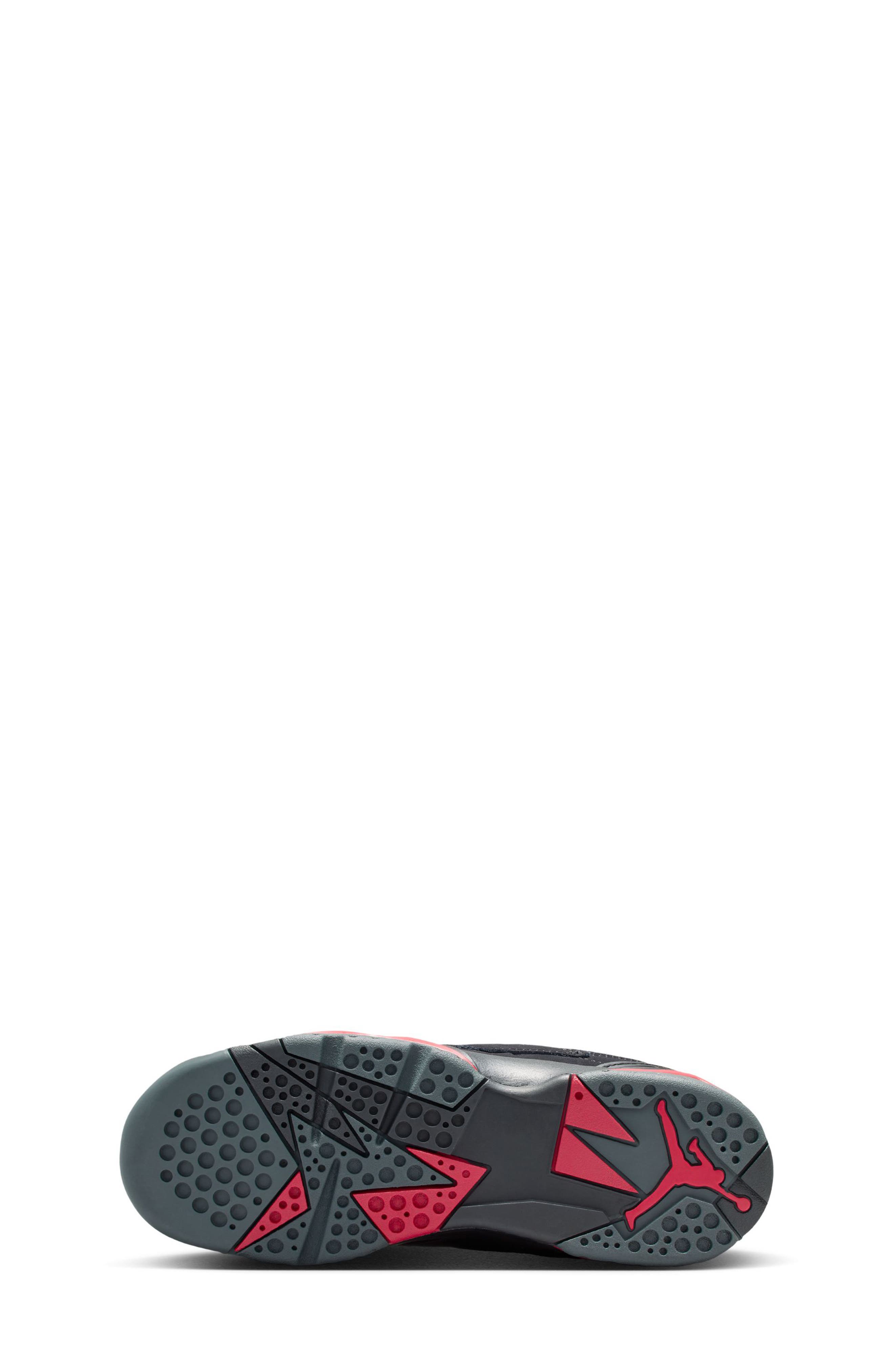 Jordan Kids' Jordan 7 RM Low Top Basketball Sneaker, Alternate, color, Black/ Gym Red/ Anthracite