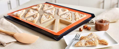 Silpat Perfect Non-stick Scones Mold In Orange