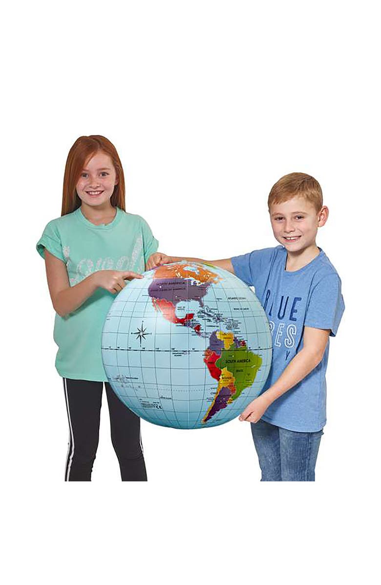 Brainstorm Inflatable Mega Globe, Alternate, color, 