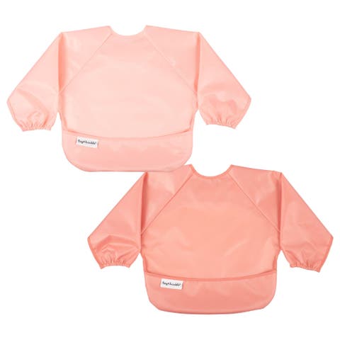 Mess-Proof/Waterproof 2-Pack Long-Sleeve Bib