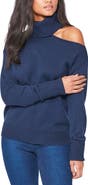 PAIGE Raundi Cutout Shoulder Sweater