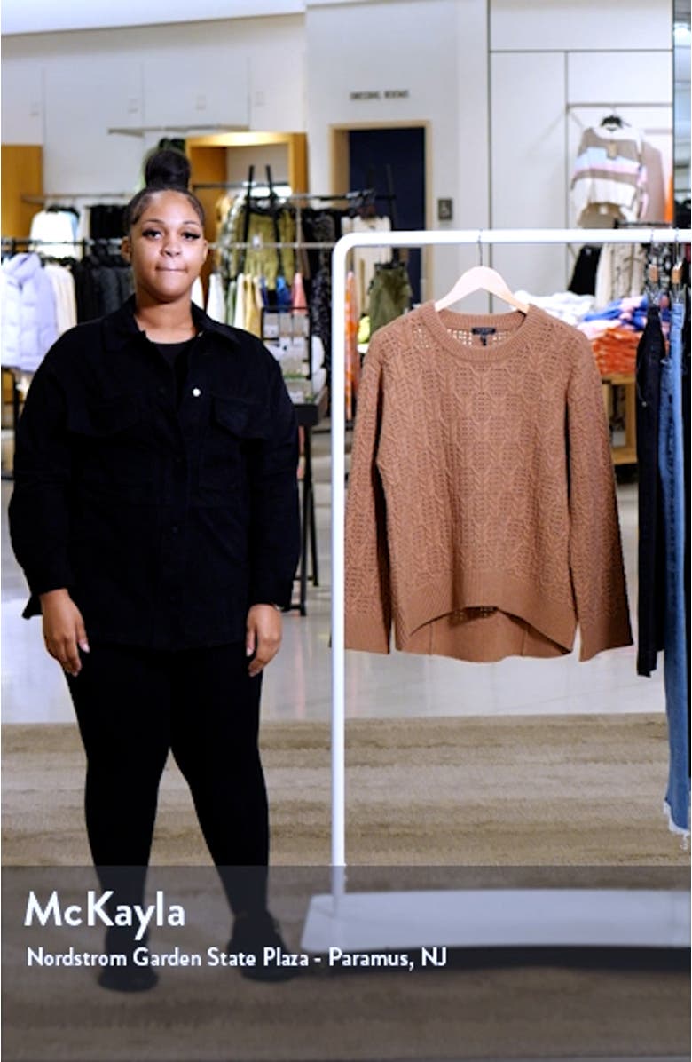 Divya Cable Stitch Wool Sweater, sales video thumbnail